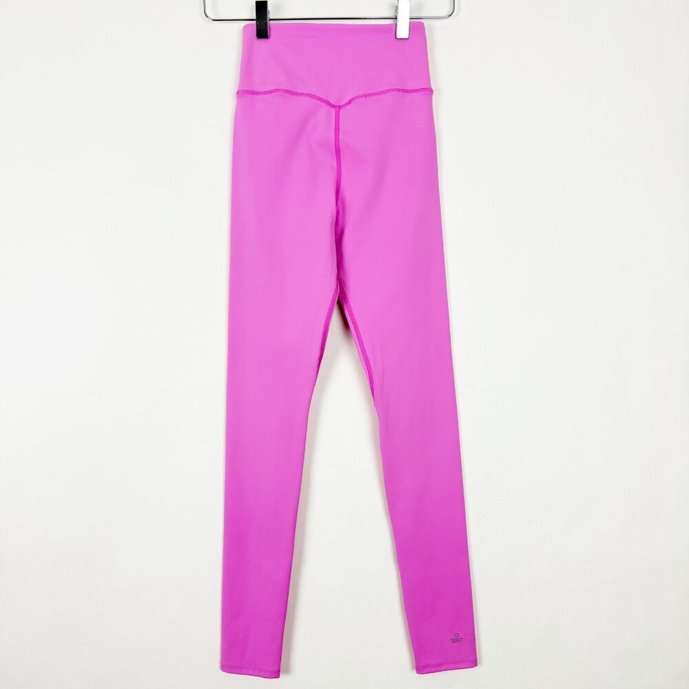 Salt Project Sculpt Cross Over Legging Women's Size S Bubblegum Pink High Rise - Picture 11 of 13